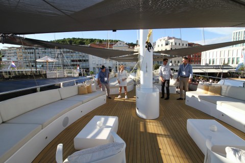 Klara Jakobsen's photo from the onboard visit