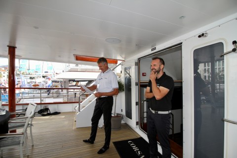 Klara Jakobsen's photo from the onboard visit