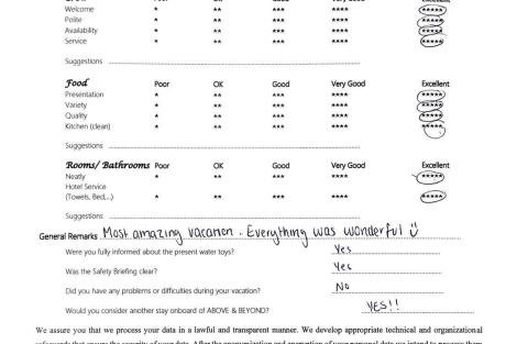 Review img # 125 of the yacht ABOVE & BEYOND