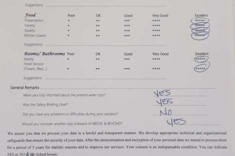 Review img # 85 of the yacht ABOVE & BEYOND