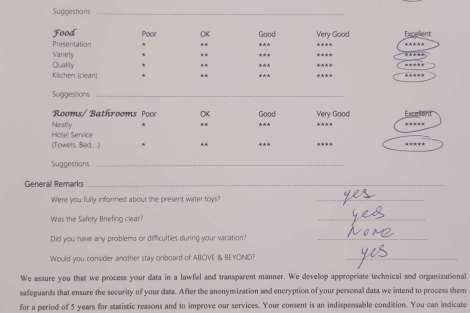 Review img # 76 of the yacht ABOVE & BEYOND