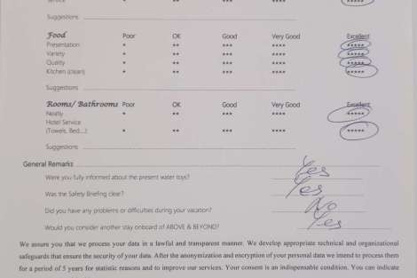 Review img # 77 of the yacht ABOVE & BEYOND