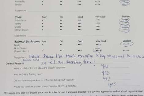 Review img # 72 of the yacht ABOVE & BEYOND