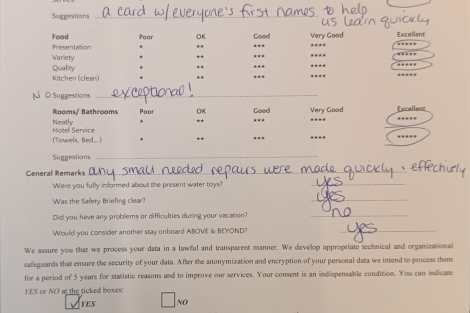 Review img # 68 of the yacht ABOVE & BEYOND