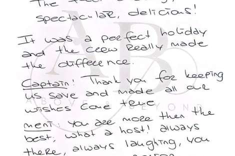 Review img # 52 of the yacht ABOVE & BEYOND