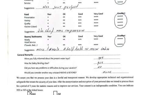 Review img # 37 of the yacht ABOVE & BEYOND