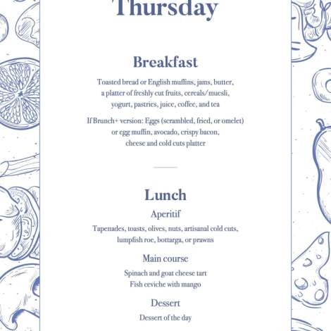 Food onboard Armonee # 5