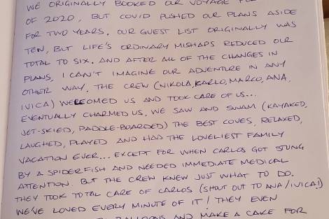 Review img # 14 of the yacht Dolce Vita