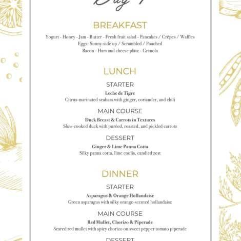 Food onboard Esmeralda of the Seas # 2