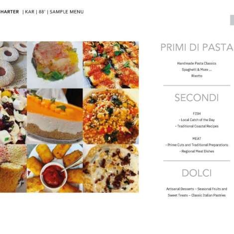 Food onboard KAR # 3