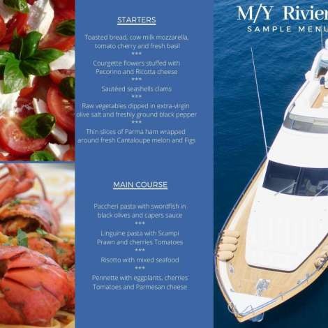 Food onboard RIVIERA # 1