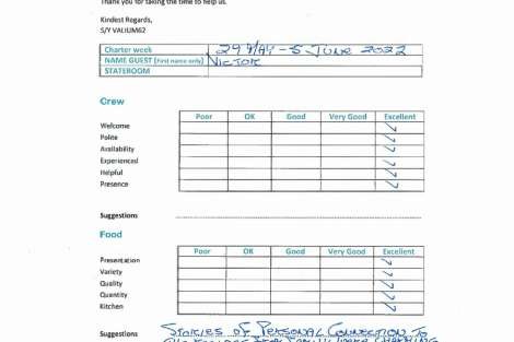 Review img # 58 of the yacht VALIUM62