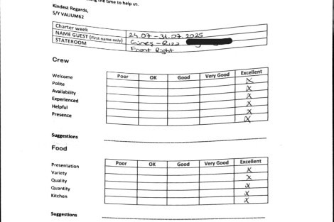 Review img # 18 of the yacht VALIUM62