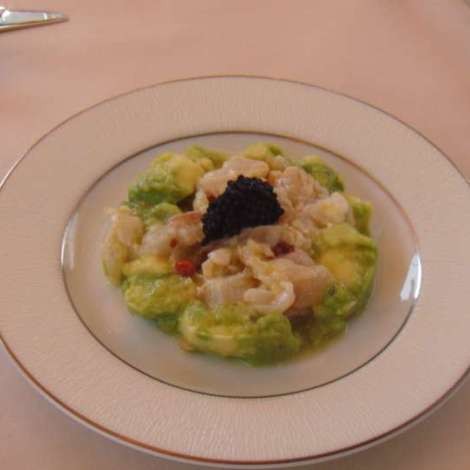 Food onboard Volador # 1